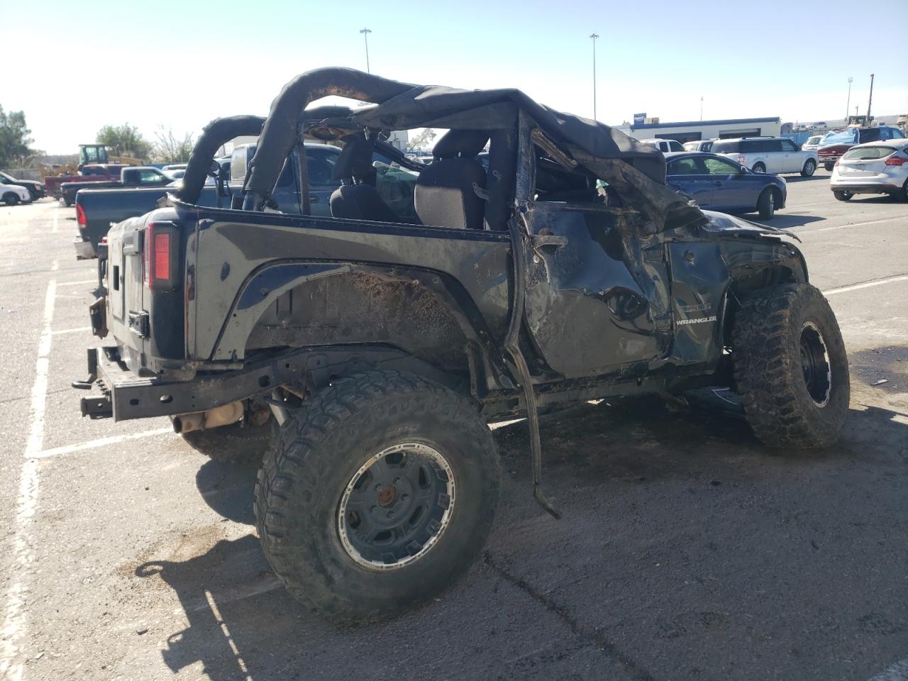 Image 3 of 2012 JEEP WRANGLER SPORT 2012 with VIN 1C4AJWAG5CL283434