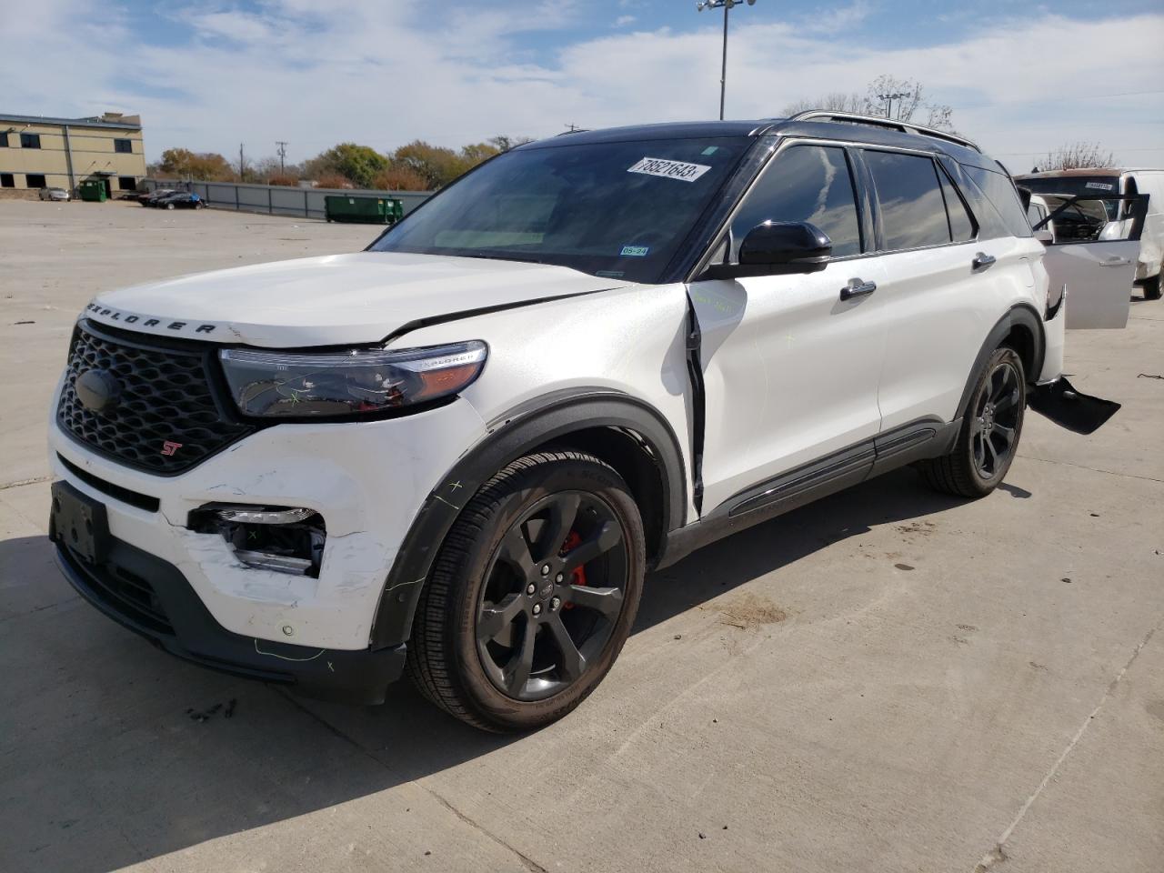 Image 1 of 2022 FORD EXPLORER ST 2022 with VIN 1FM5K8GC5NGA29146