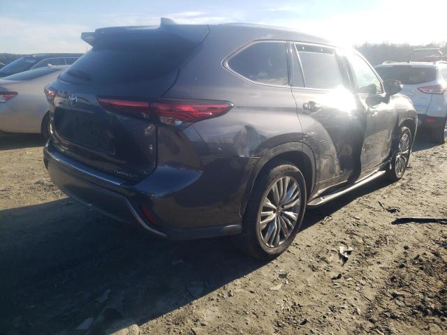 Image 3 of 2022 TOYOTA HIGHLANDER PLATINUM 2022 with VIN 5TDFZRAH7NS099803