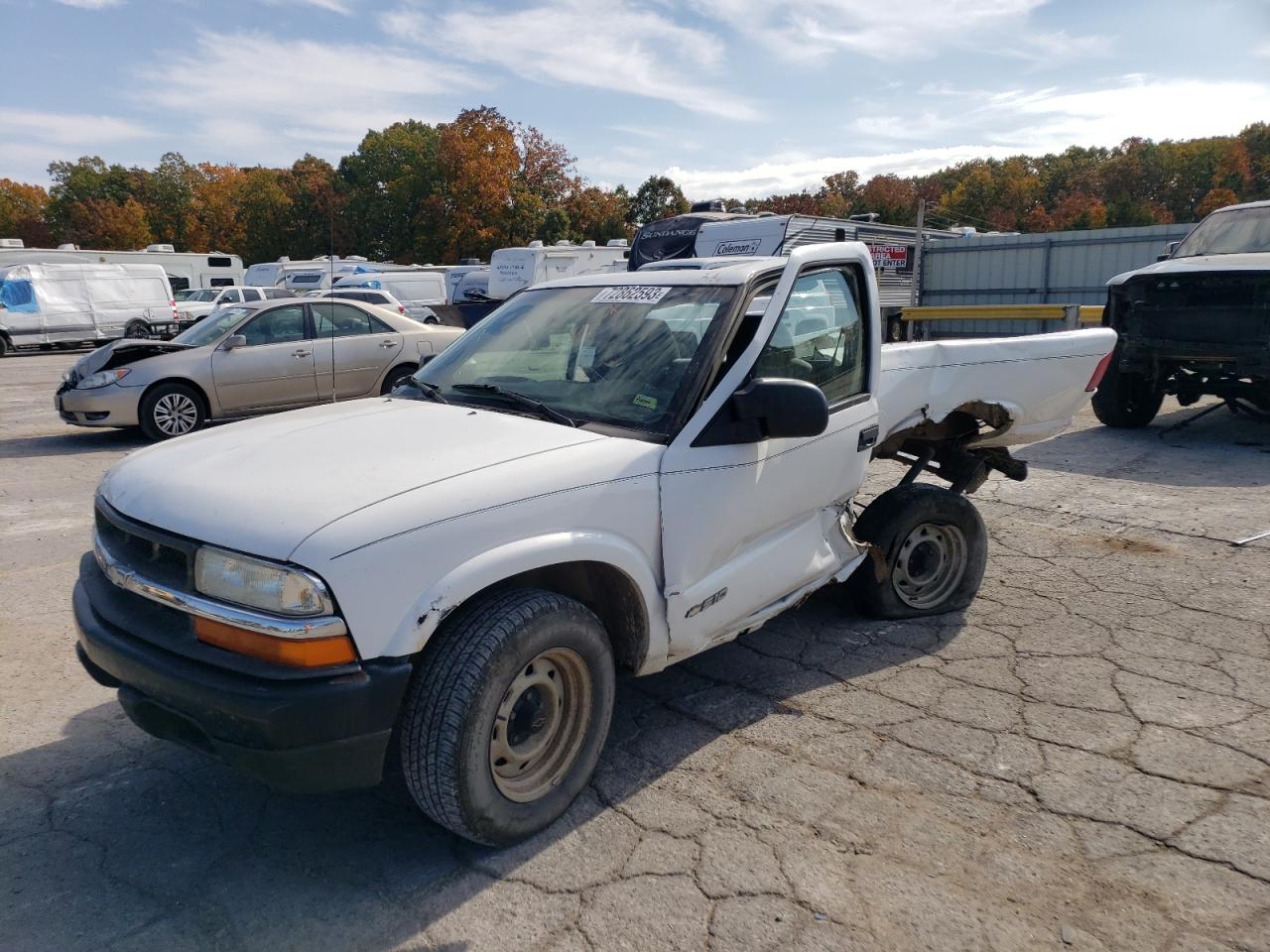 Obraz 1 z 2002 CHEVROLET S TRUCK S10 2002 z VIN 1GCCS145928202908