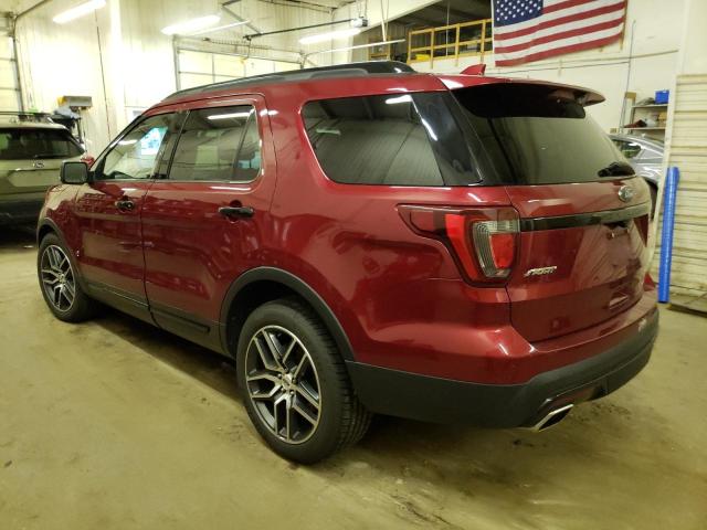 Изображение 2 2016 FORD EXPLORER SPORT 2016 с VIN 1FM5K8GT0GGC12621