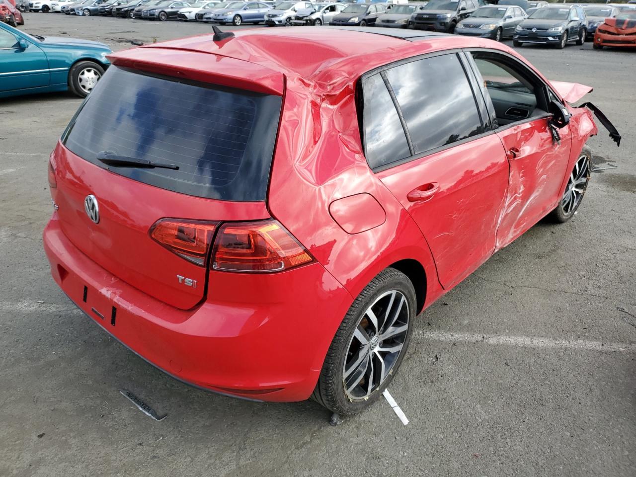 Изображение 3 2015 VOLKSWAGEN GOLF  2015 с VIN 3VW217AU1FM018123