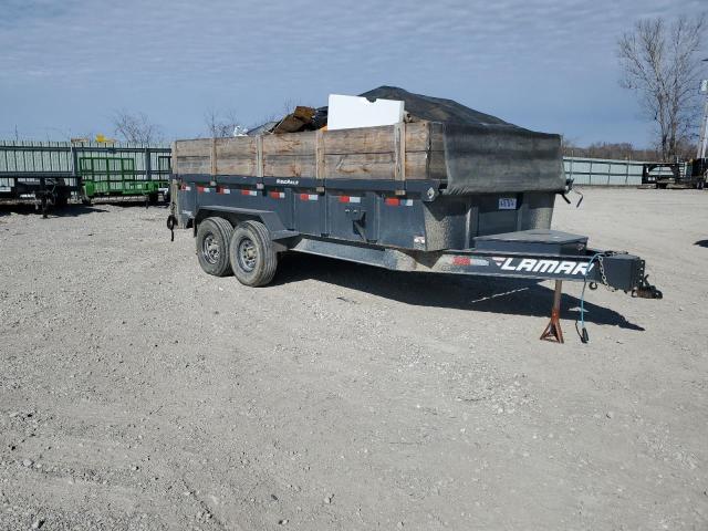 2021 LAMAR 16' DUMPING TRAILER 2021 image