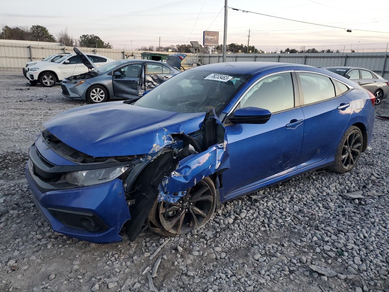Obraz 1 z 2020 HONDA CIVIC SPORT 2020 z VIN 19XFC2F89LE008717