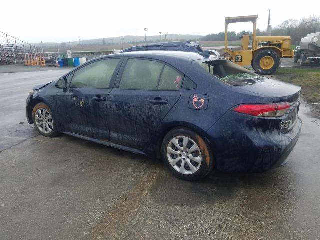 Изображение 2 2021 TOYOTA COROLLA LE 2021 с VIN JTDEPMAE6MJ146017