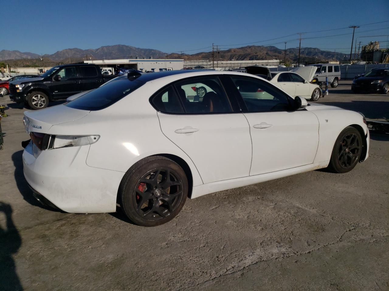 Image 3 of 2022 ALFA ROMEO GIULIA SUPER 2022 with VIN ZARFAMBN9N7663093