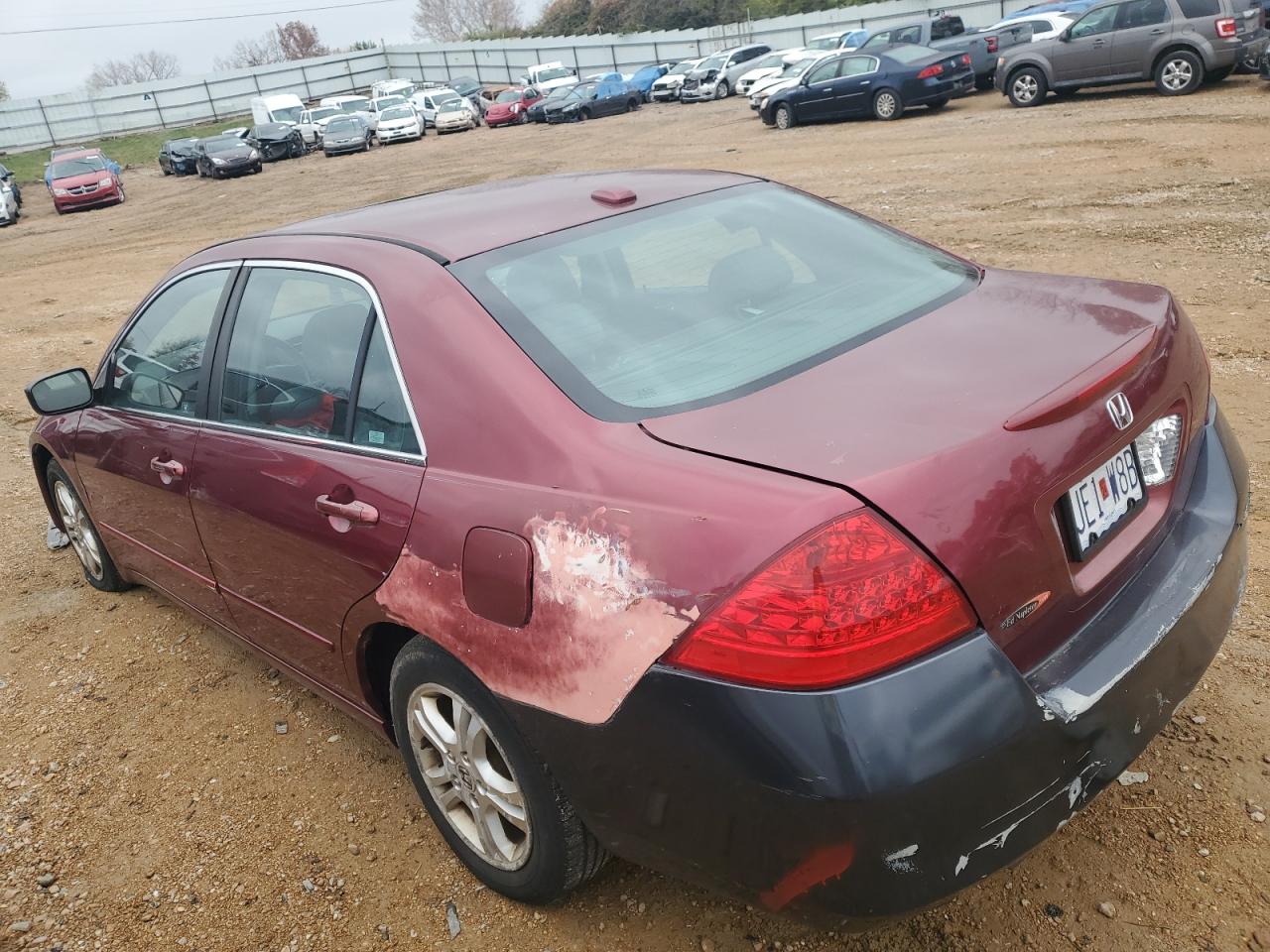 Image 2 of 2006 HONDA ACCORD EX 2006 with VIN 1HGCM56886A100945