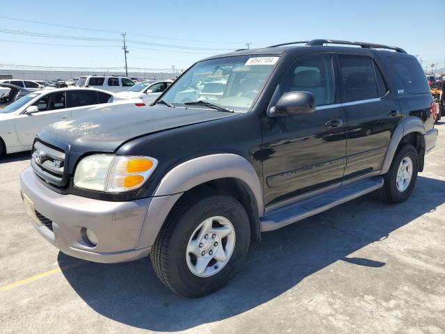 Image 1 of 2002 TOYOTA SEQUOIA SR5 2002 with VIN 5TDZT34A62S115723