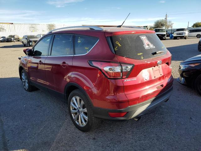 Image 2 of 2017 FORD ESCAPE TITANIUM 2017 with VIN 1FMCU0JD0HUD93937