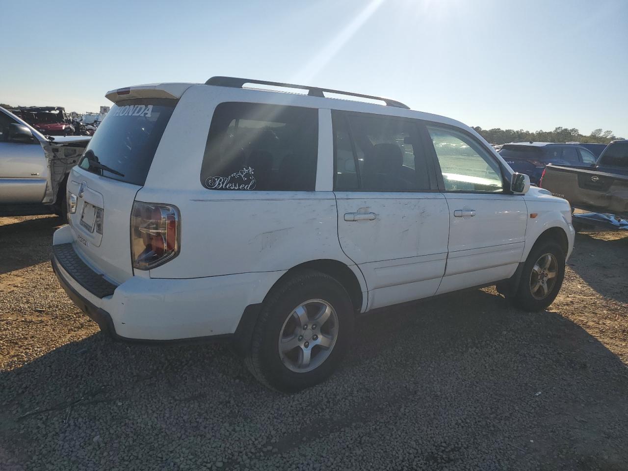 Изображение 3 2008 HONDA PILOT EXL 2008 с VIN 5FNYF28568B000451