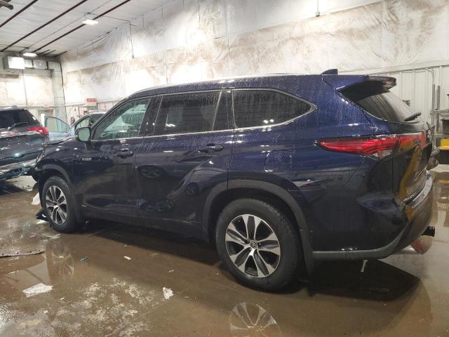 Image 2 of 2020 TOYOTA HIGHLANDER HYBRID XLE 2020 with VIN 5TDHBRCH0LS501278