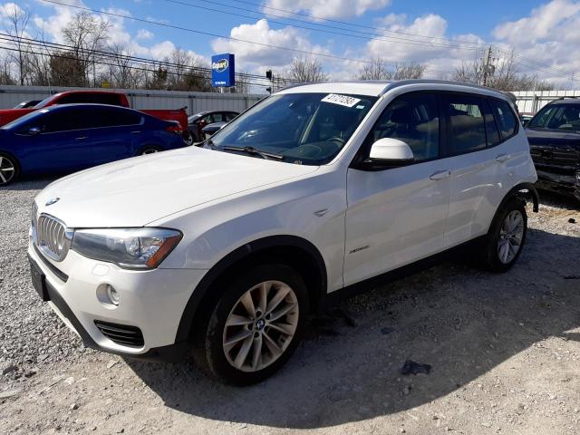 Image 1 of 2016 BMW X3 XDRIVE28I 2016 with VIN 5UXWX9C58G0D86387