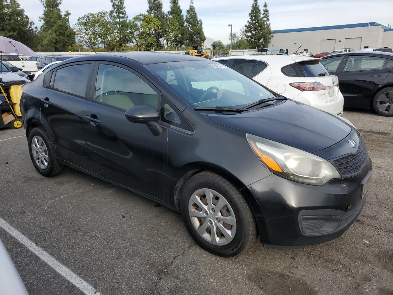 Image 3 of 2014 KIA RIO LX 2014 with VIN KNADM4A37E6416084