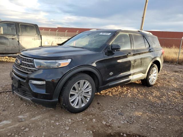 Image 1 of 2022 FORD EXPLORER KING RANCH 2022 with VIN 1FM5K8LC7NGB92581