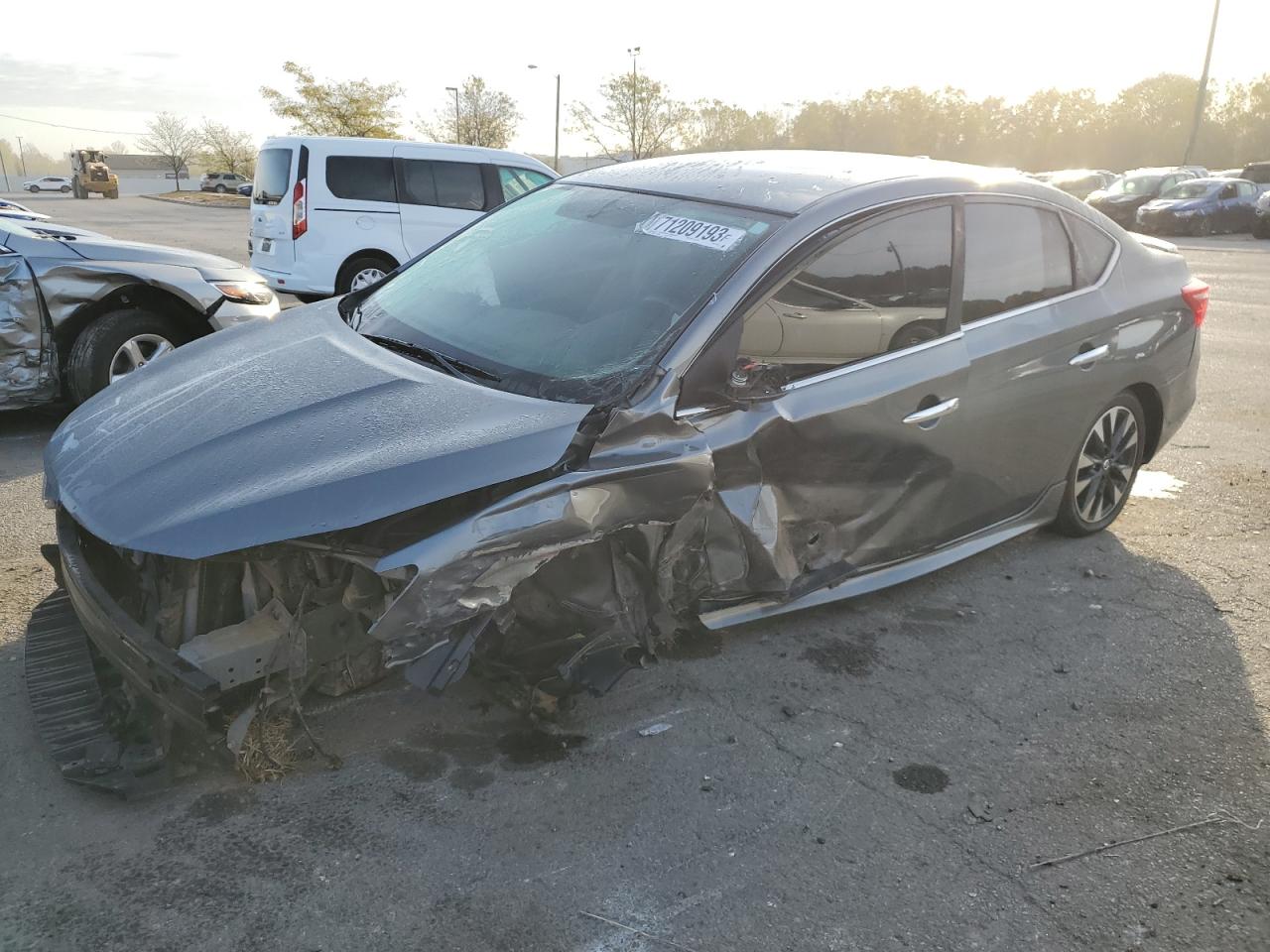 Image 1 of 2019 NISSAN SENTRA S 2019 with VIN 3N1AB7AP0KY302189