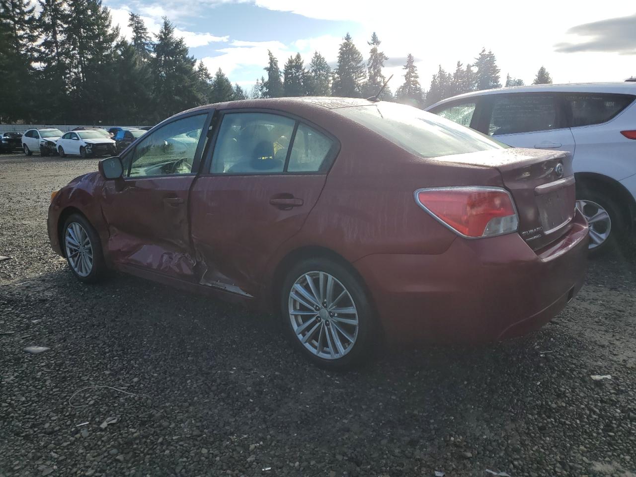 Image 2 of 2012 SUBARU IMPREZA PREMIUM 2012 with VIN JF1GJAD69CH012112