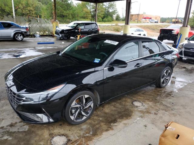 Image 1 of 2021 HYUNDAI ELANTRA LIMITED 2021 with VIN 5NPLP4AG0MH024223