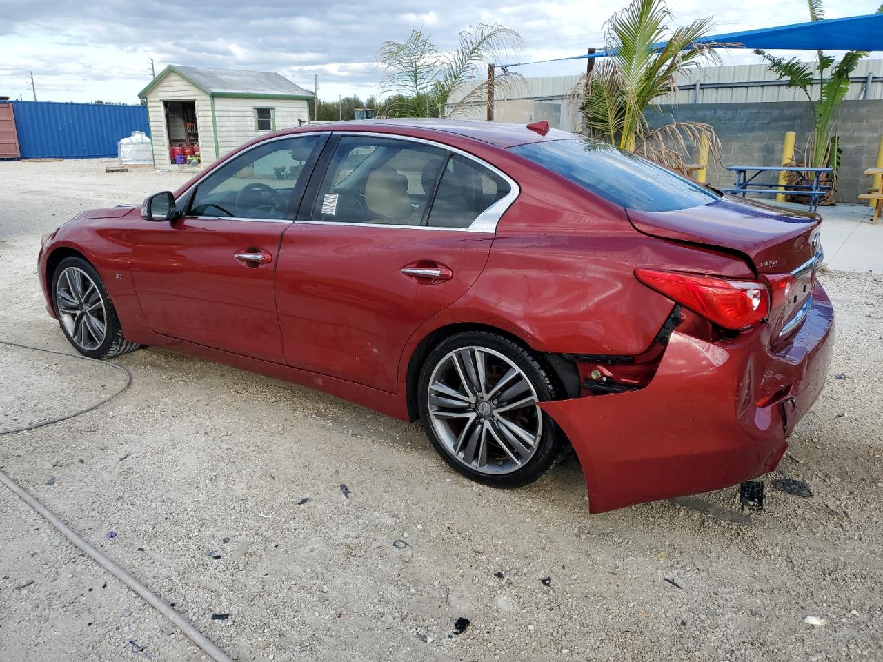 Изображение 2 2014 INFINITI Q50 BASE 2014 с VIN JN1BV7AP2EM680467