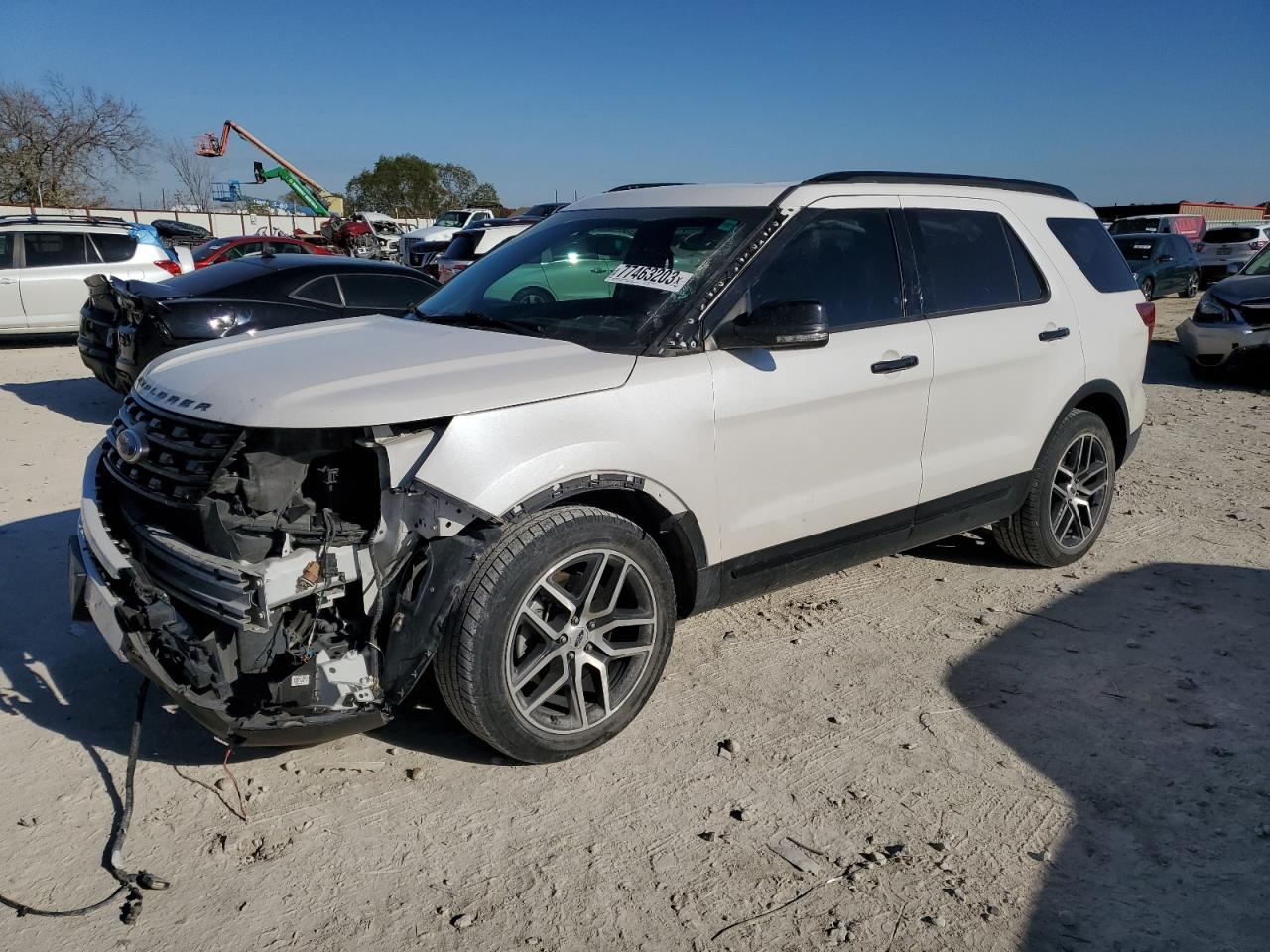 Изображение 1 2017 FORD EXPLORER SPORT 2017 с VIN 1FM5K8GT9HGB20828