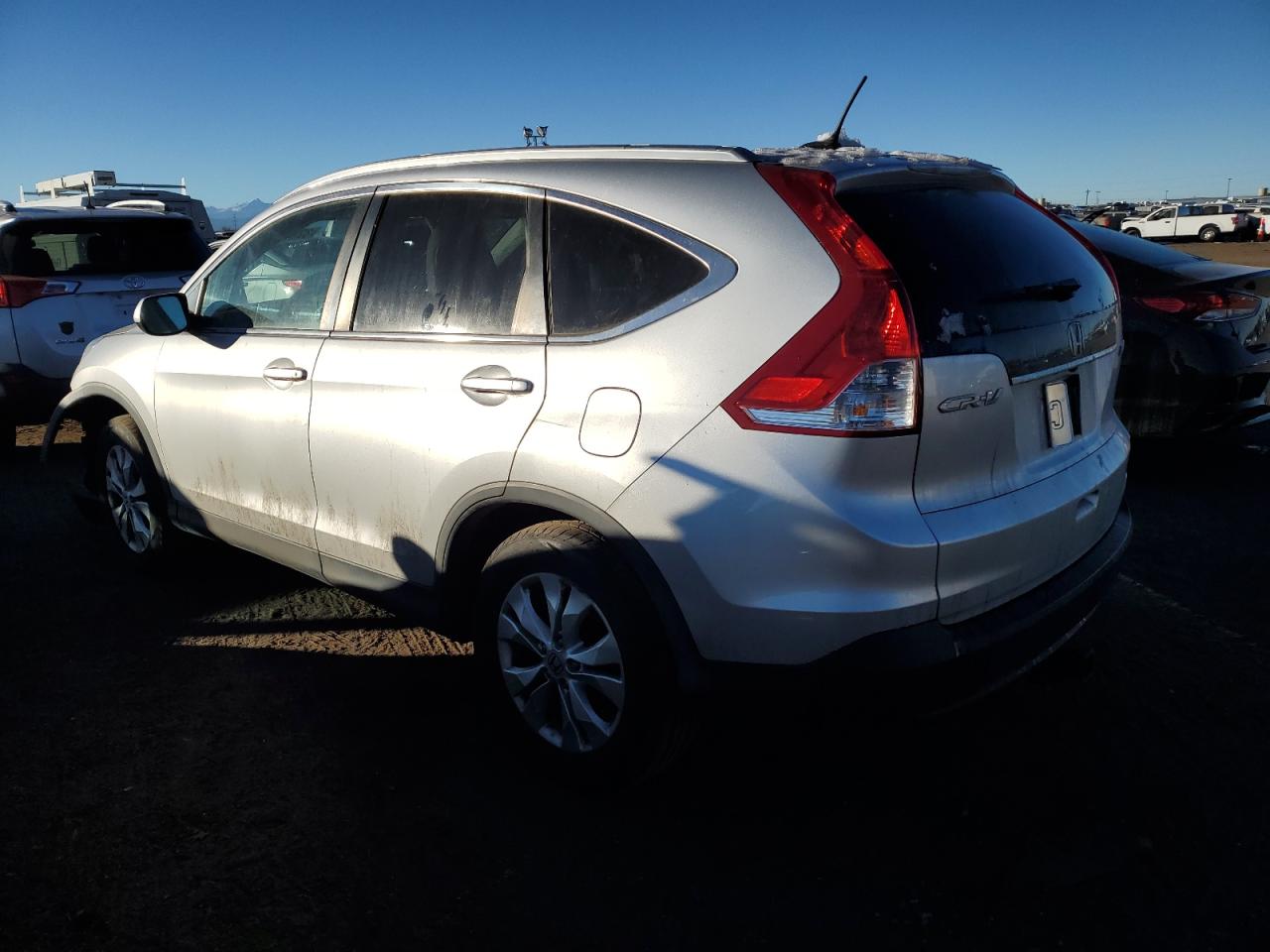 Image 2 of 2014 HONDA CR-V EXL 2014 with VIN 2HKRM4H73EH678546