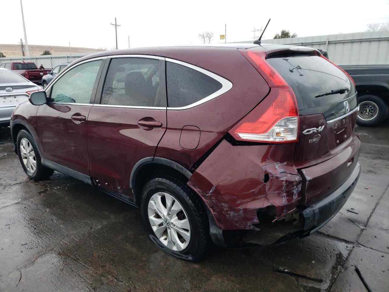 Изображение 2 2013 HONDA CR-V EX 2013 с VIN 5J6RM4H55DL008824