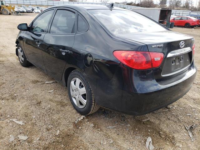 Image 3 of 2010 HYUNDAI ELANTRA BLUE 2010 with VIN KMHDU4AD0AU855348