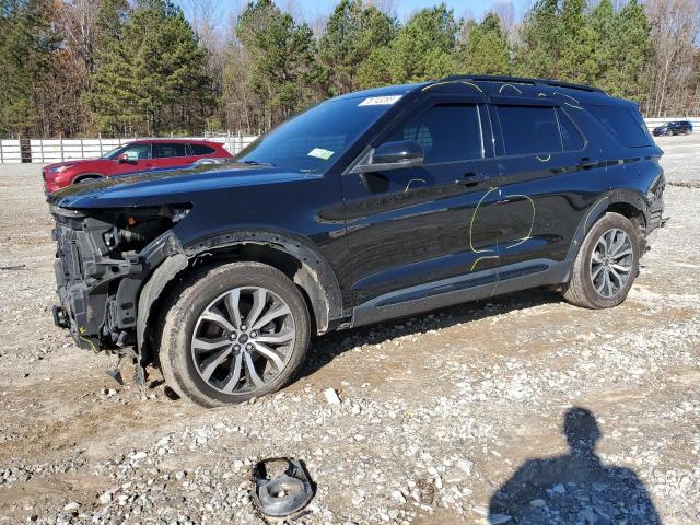 Image 1 of 2021 FORD EXPLORER ST 2021 with VIN 1FM5K8GC2MGA25683