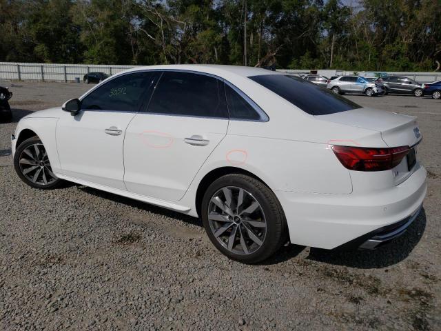 Image 2 of 2021 AUDI A4 PREMIUM 40 2021 with VIN WAUABAF40MA068794