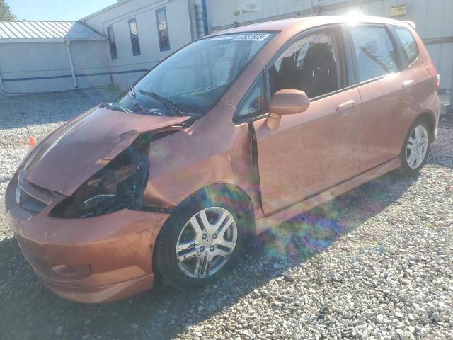 Изображение 1 2007 HONDA FIT S 2007 с VIN JHMGD38607S036426