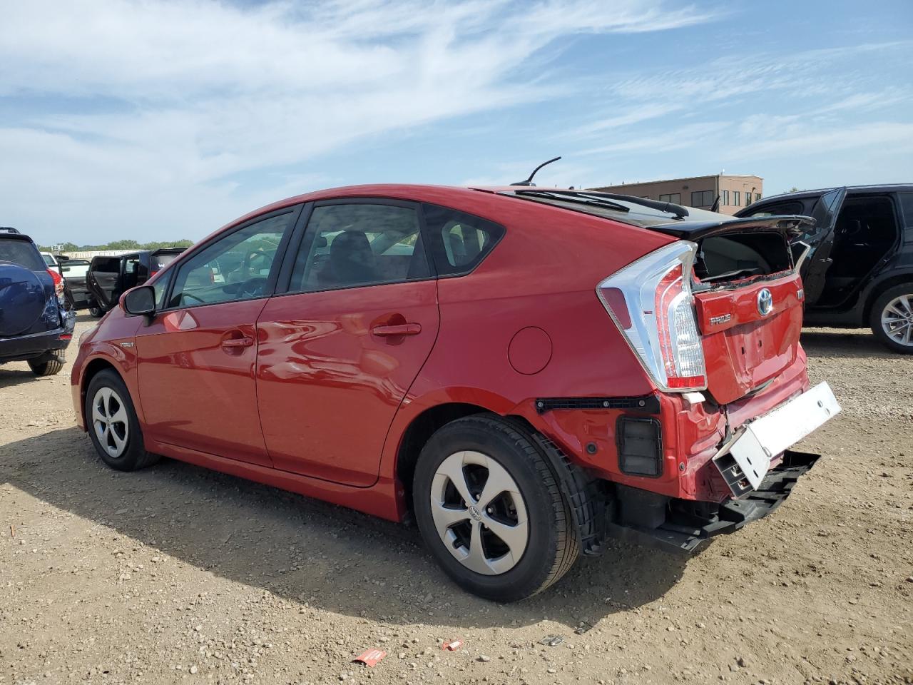 Image 2 of 2013 TOYOTA PRIUS  2013 with VIN JTDKN3DU7D5673451