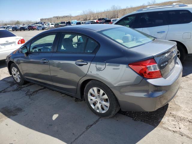 Image 2 of 2012 HONDA CIVIC LX 2012 with VIN 19XFB2F52CE087396