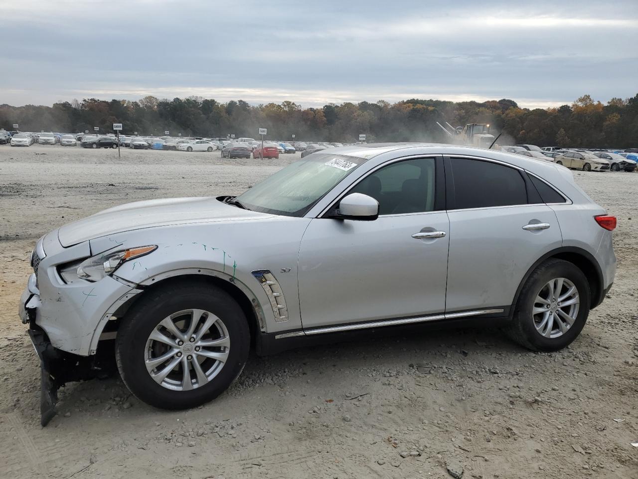 Image 1 of 2017 INFINITI QX70  2017 with VIN JN8CS1MU1HM141193