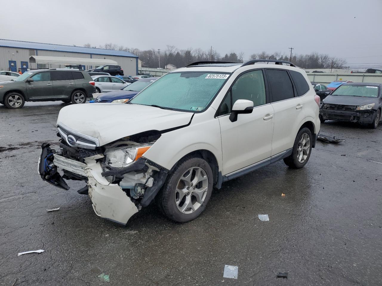 Изображение 1 2015 SUBARU FORESTER 2.5I TOURING 2015 с VIN JF2SJAUC6FH441532