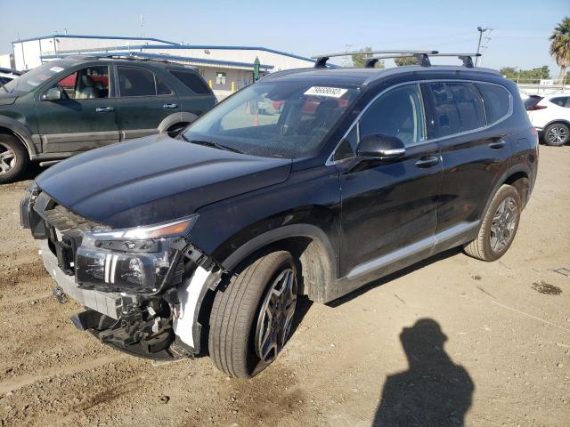 Image 1 of 2022 HYUNDAI SANTA FE LIMITED 2022 with VIN KM8S5DA16NU054861