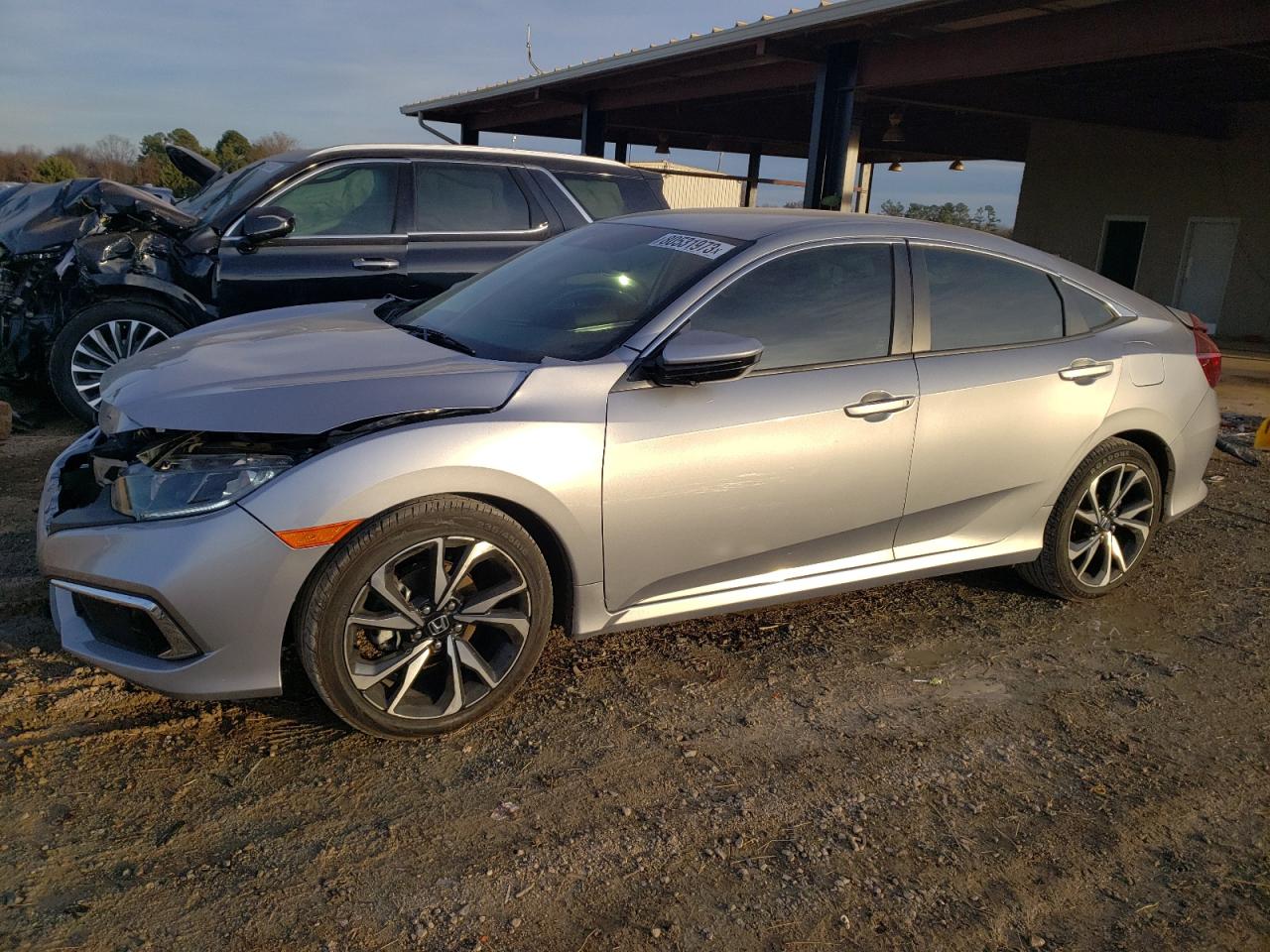 Obraz 1 z 2019 HONDA CIVIC LX 2019 z VIN 19XFC2F64KE036602