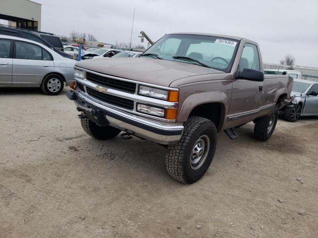 Изображение 1 1996 CHEVROLET SILVERADO K2500 1996 с VIN 1GCGK24R3TZ104690