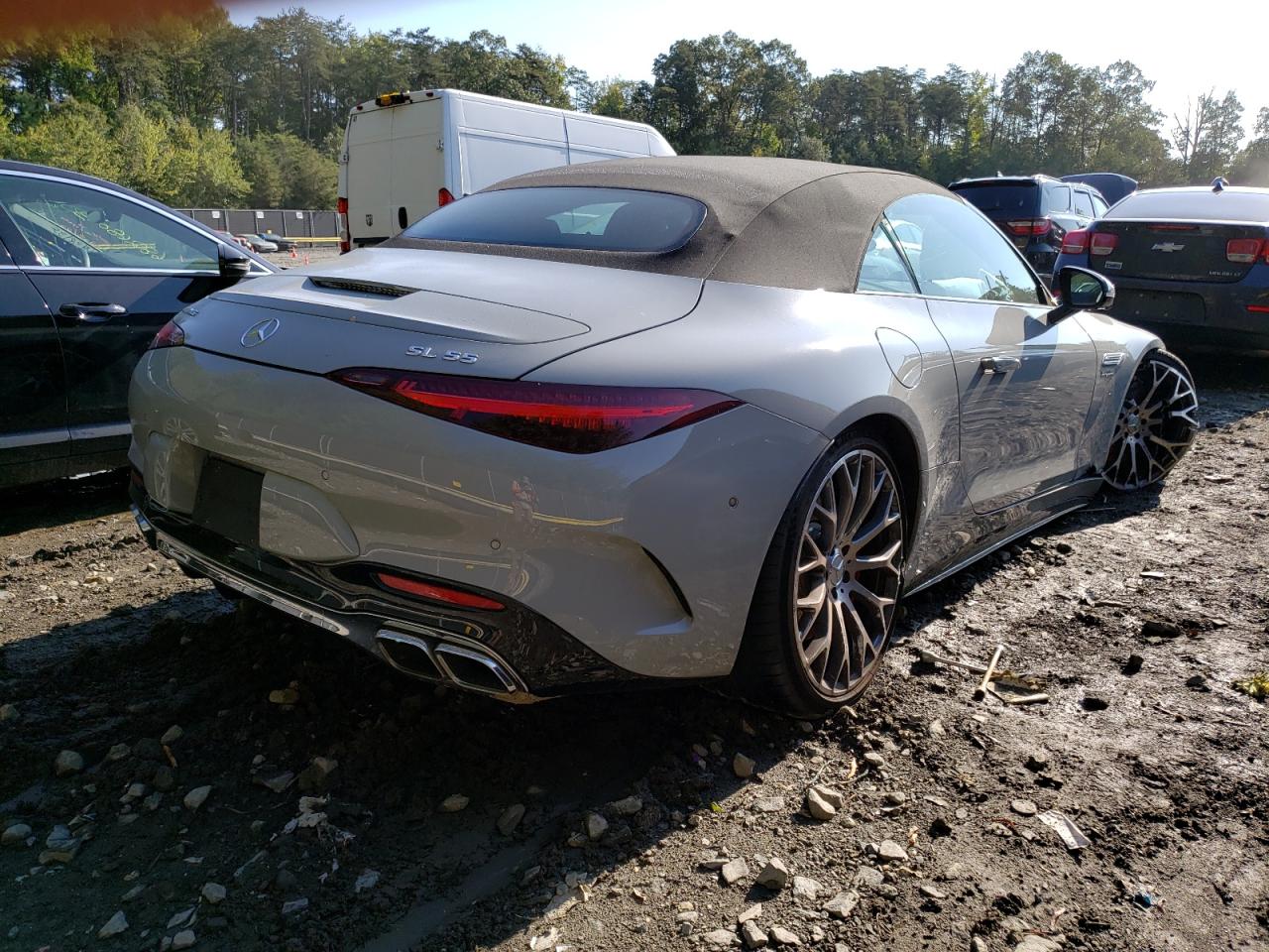 Image 3 of 2022 MERCEDES-BENZ SL 55 AMG 2022 with VIN W1KVK8AB4NF006246