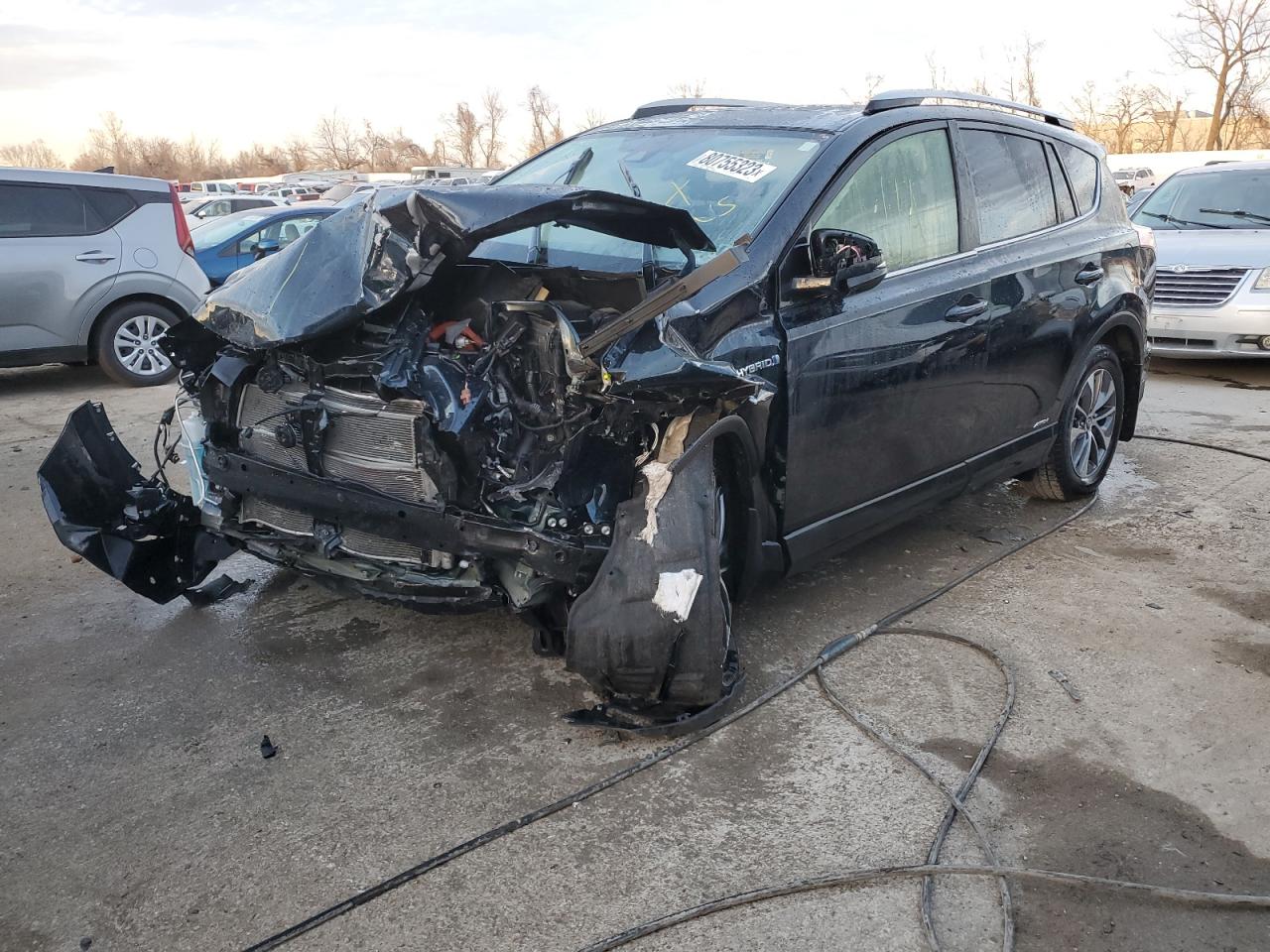Изображение 1 2018 TOYOTA RAV4 HV LE 2018 с VIN JTMRJREV1JD235871