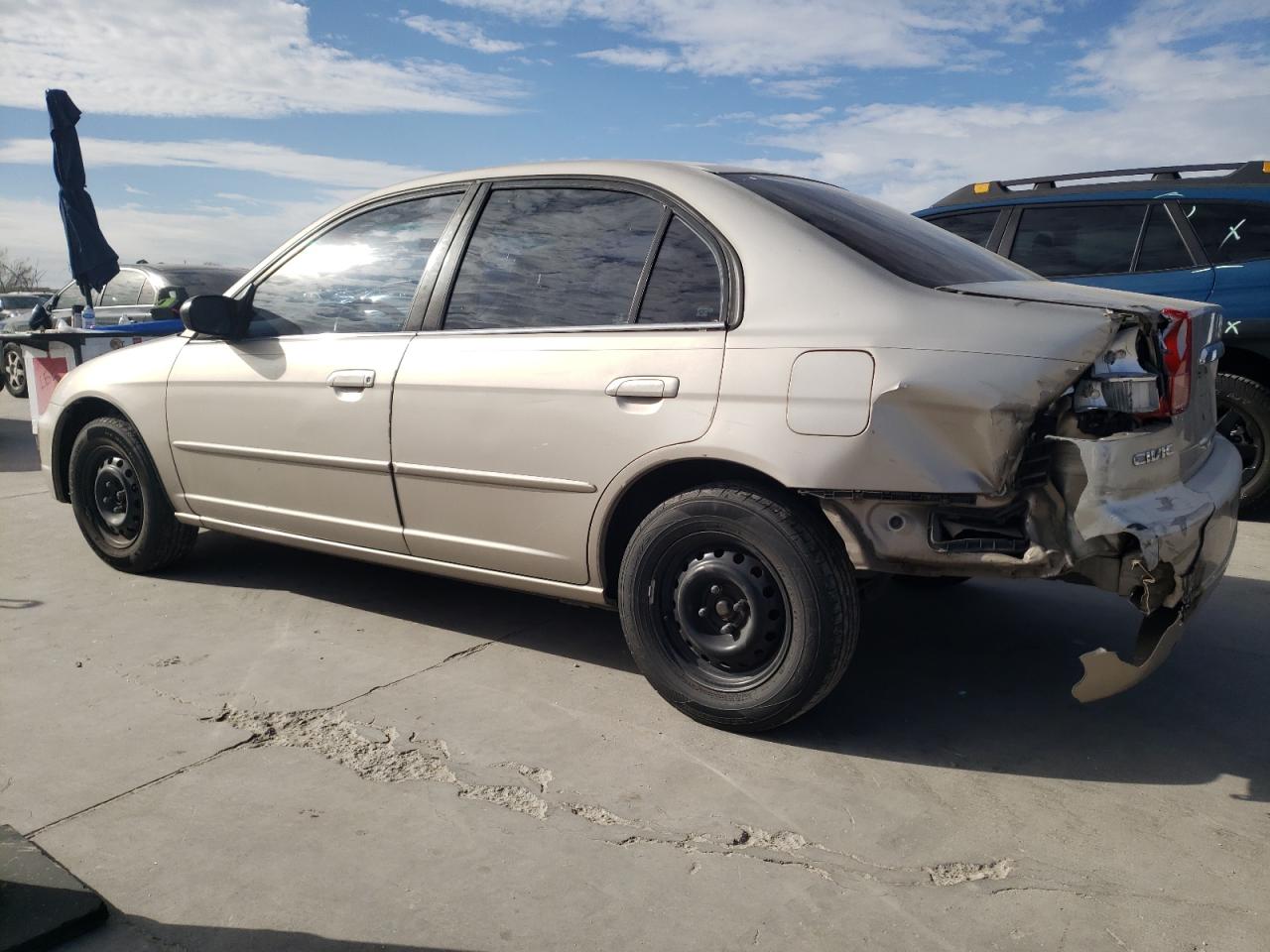 Obraz 2 z 2002 HONDA CIVIC LX 2002 z VIN 1HGES16542L036611