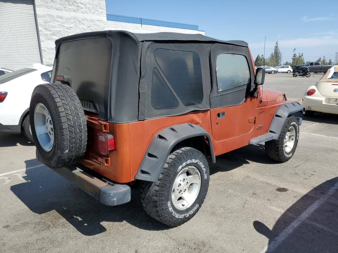 Image 3 of 2001 JEEP WRANGLER / TJ SPORT 2001 with VIN 1J4FA49S41P338619