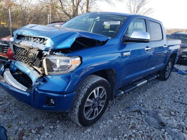 Image 1 of 2018 TOYOTA TUNDRA CREWMAX 1794 2018 with VIN 5TFAW5F12JX687054