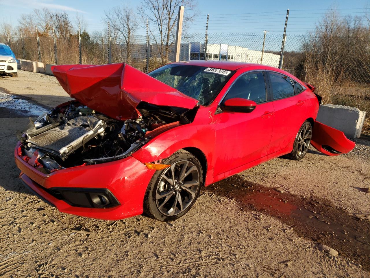 Image 1 of 2020 HONDA CIVIC SPORT 2020 with VIN 2HGFC2F87LH502516