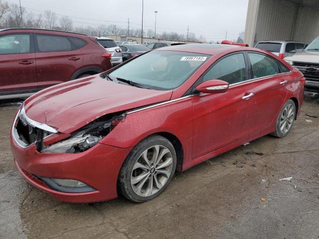 Image 1 of 2014 HYUNDAI SONATA SE 2014 with VIN 5NPEC4AB4EH834416