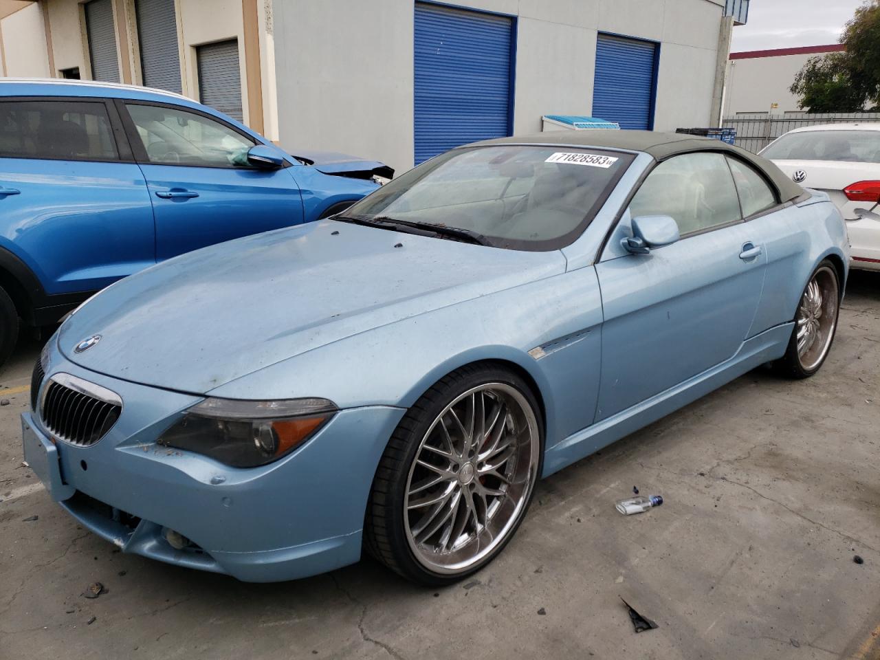 Изображение 1 2004 BMW 645 CI AUTOMATIC 2004 с VIN WBAEK73494B260413