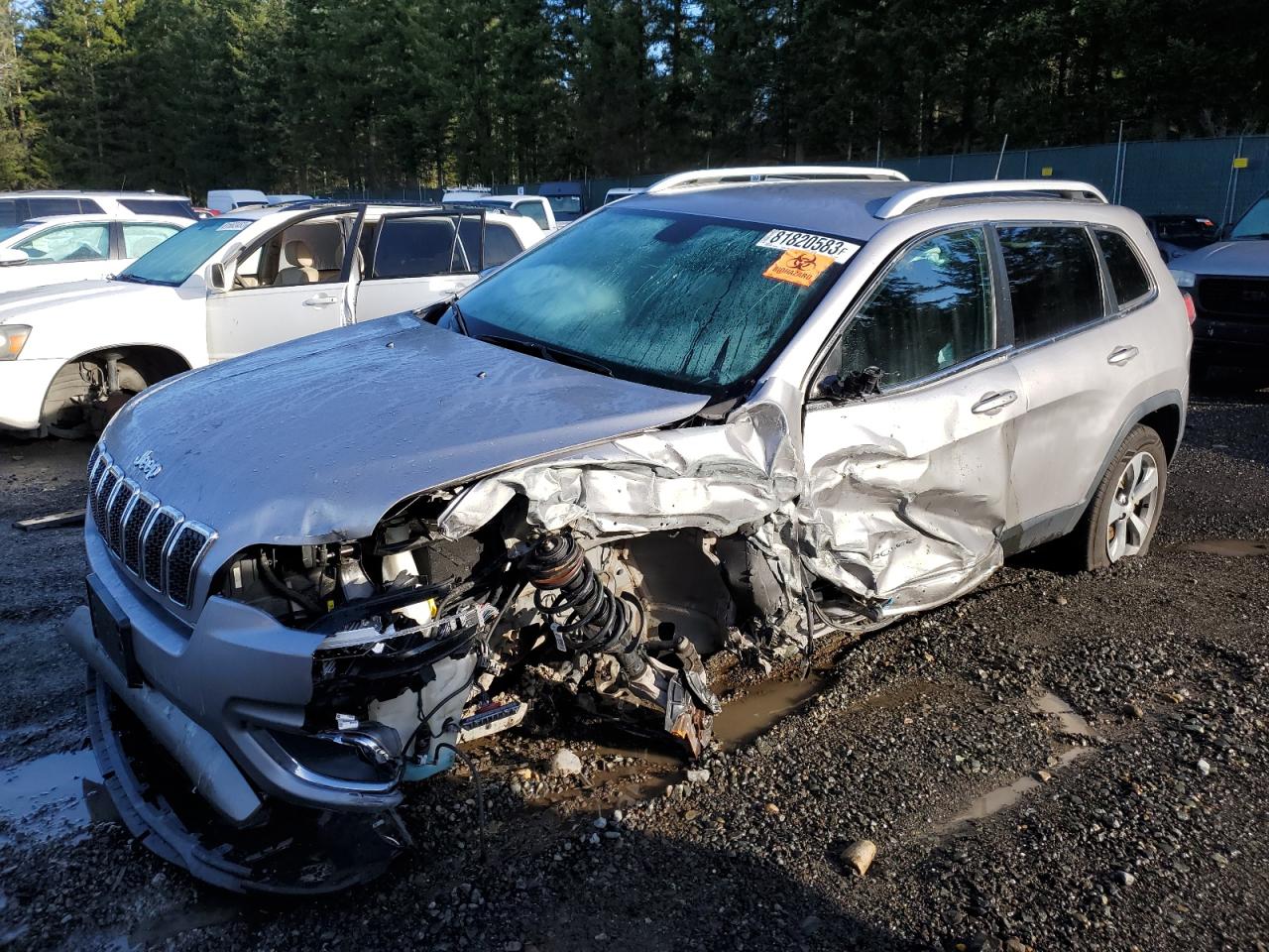 Image 1 of 2019 JEEP CHEROKEE LIMITED 2019 with VIN 1C4PJMDX2KD157860
