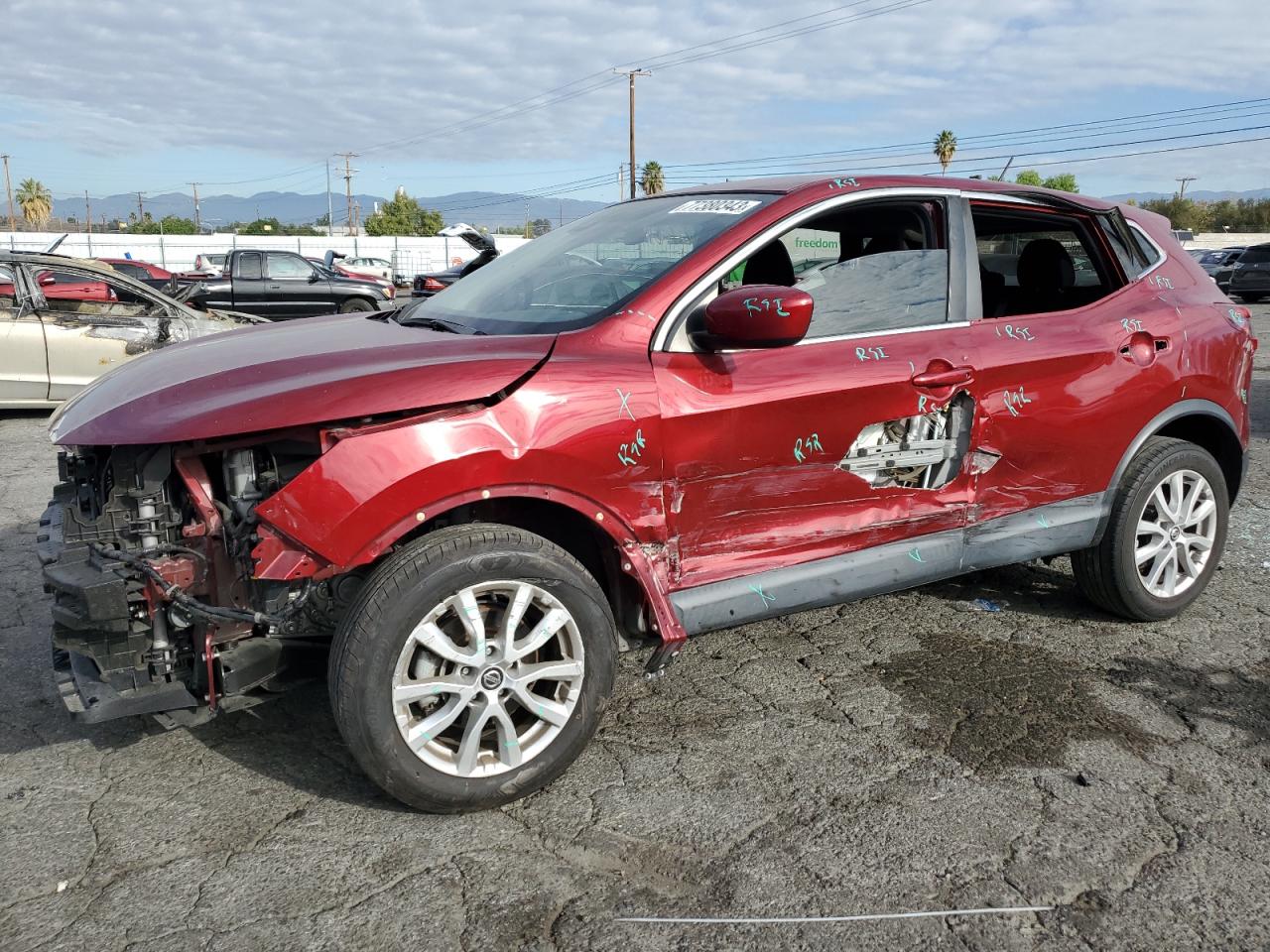 Image 1 of 2020 NISSAN ROGUE SPORT S 2020 with VIN JN1BJ1CV8LW261772