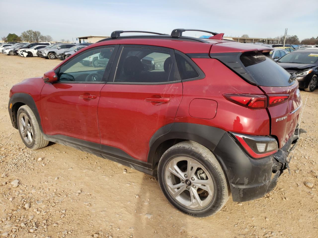 Image 2 of 2022 HYUNDAI KONA SEL 2022 with VIN KM8K62AB3NU871537