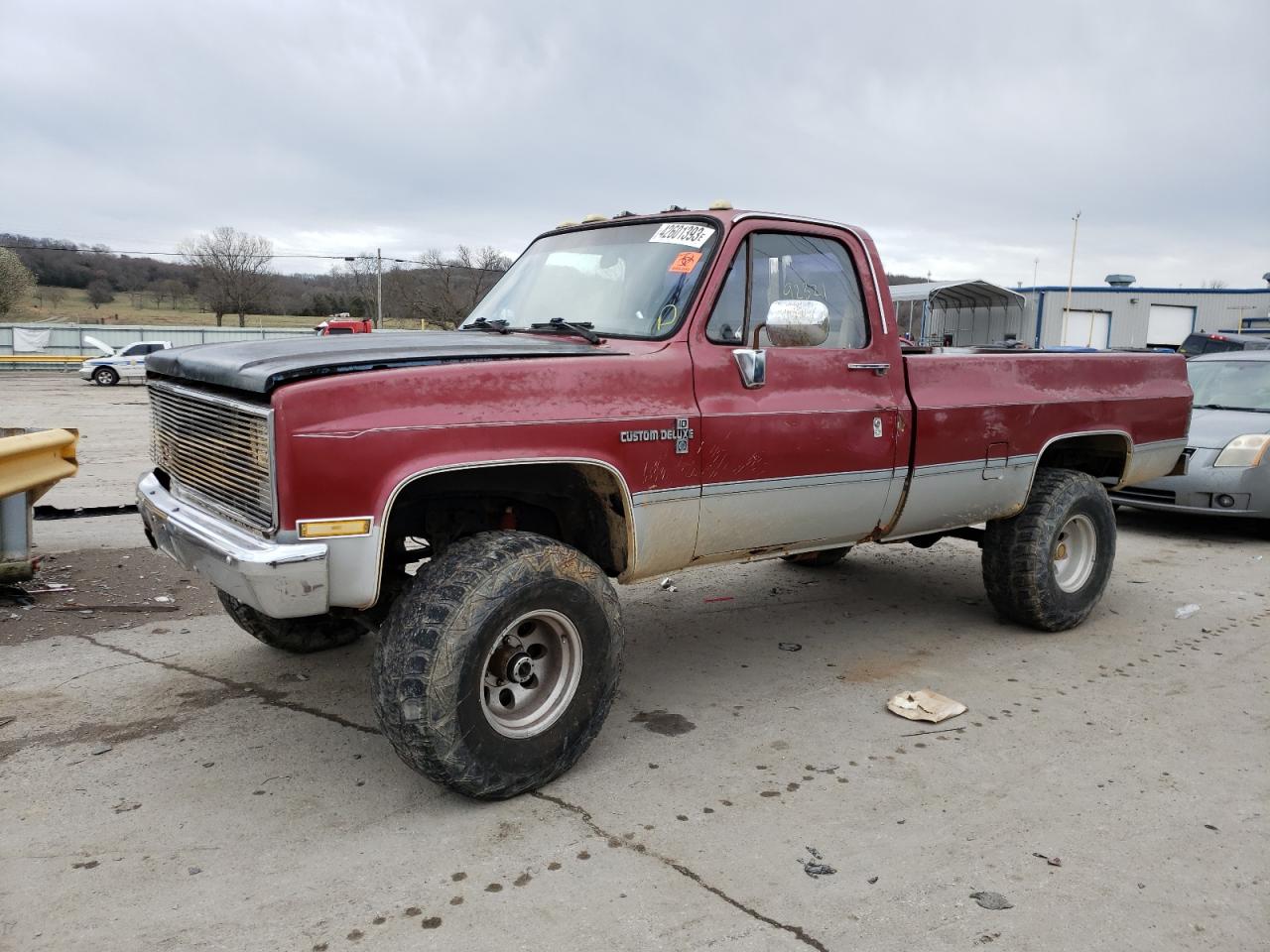 Изображение 1 1986 CHEVROLET K10  1986 с VIN 1GCEK14H4GF393207