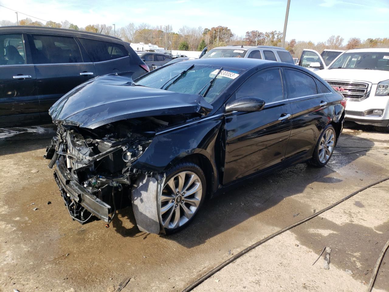 Obraz 1 z 2011 HYUNDAI SONATA SE 2011 z VIN 5NPEC4AB9BH204046