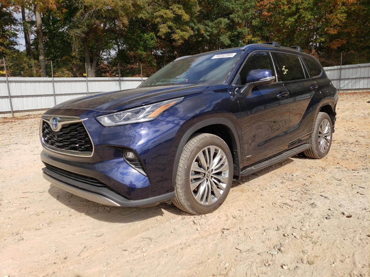 2022 TOYOTA HIGHLANDER HYBRID PLATINUM 2022 image